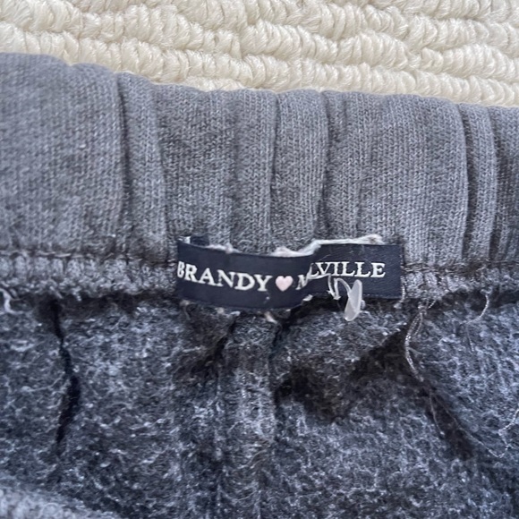 DARK GREY BRANDY MELVILLE SWEATPANTS - Picture 3 of 3